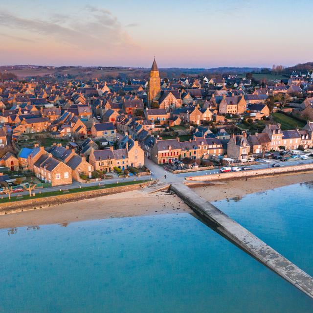 Aerial view of Saint-Suliac