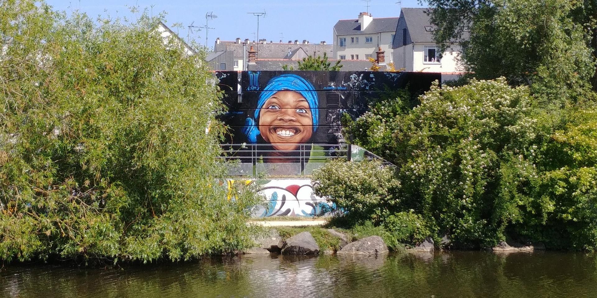 Street Art à Rennes en Bretagne, l’art urbain fait le mur