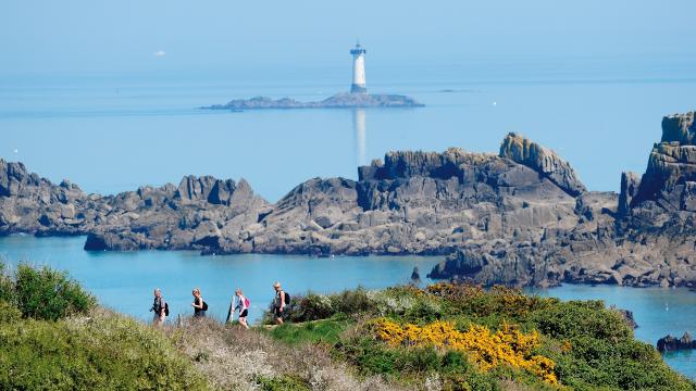 Hiking at the Pointe du Grouin in Cancale