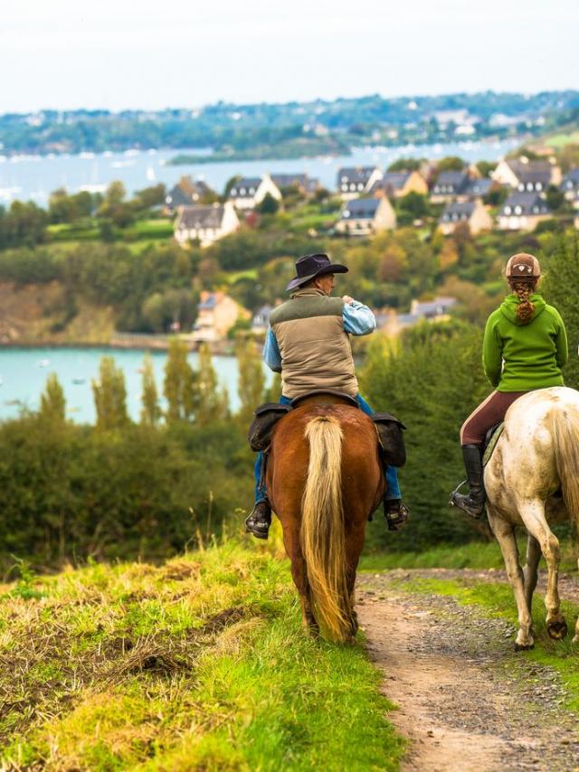 Balade à cheval à Saint-Suliac