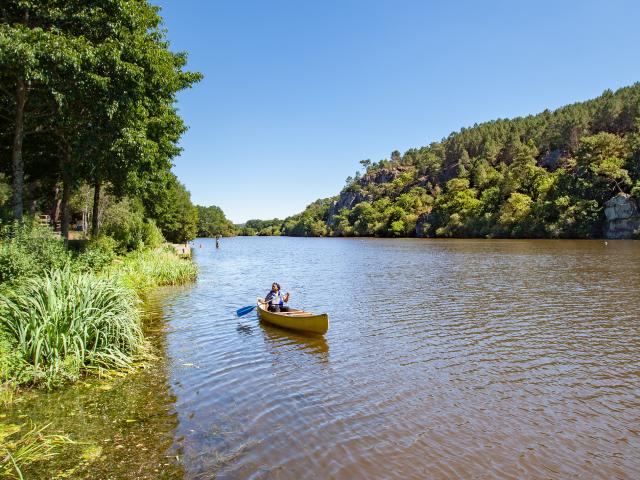 Canoe trip at the Île-aux-Pies
