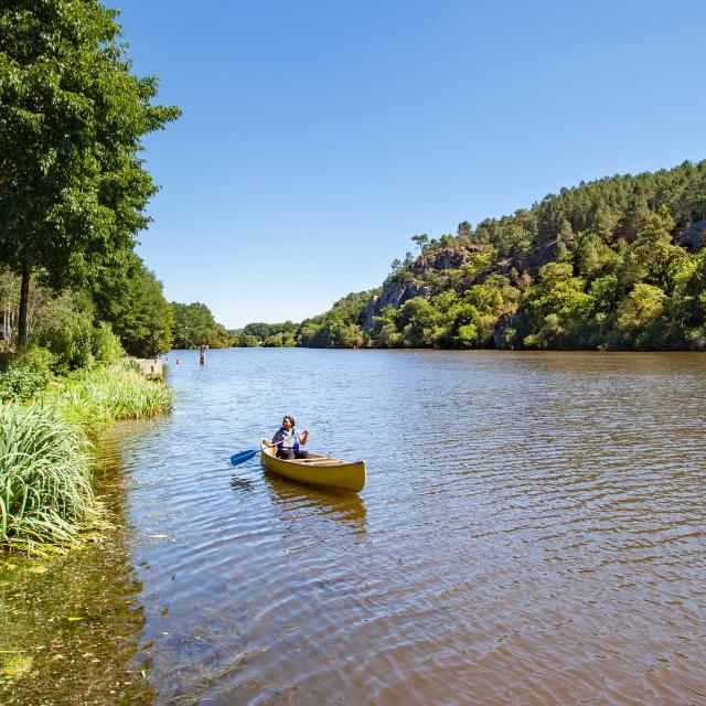 Canoe trip at the Île-aux-Pies