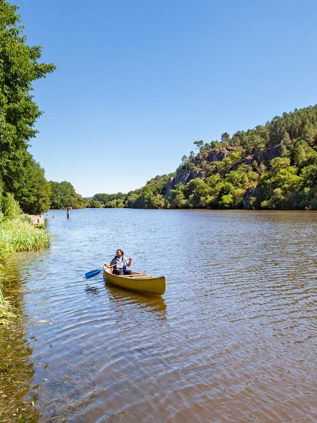 Canoe trip at the Île-aux-Pies