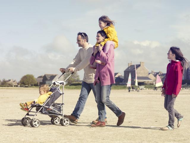 Family outing in Cancale