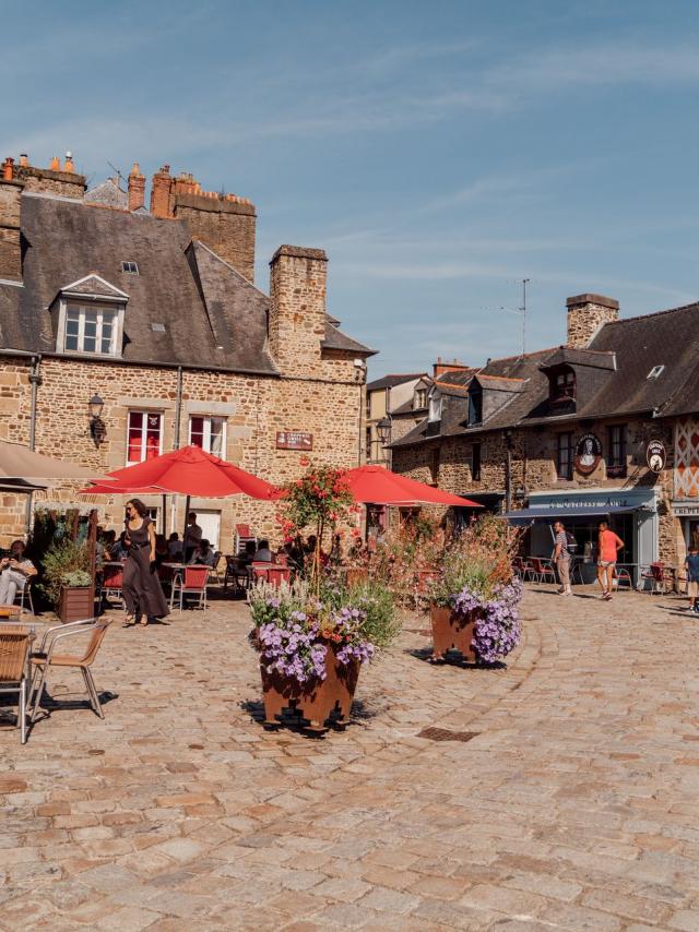 Castle Square in Fougères