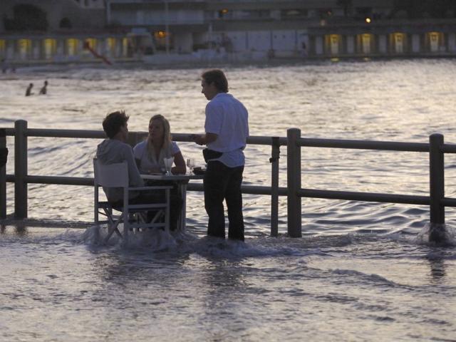 Largest tides in Dinard