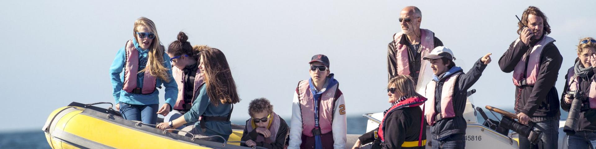 Balade en mer à Cancale avec l'association Al Lark