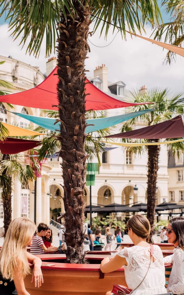 Transat en ville, Place de la mairie à Rennes