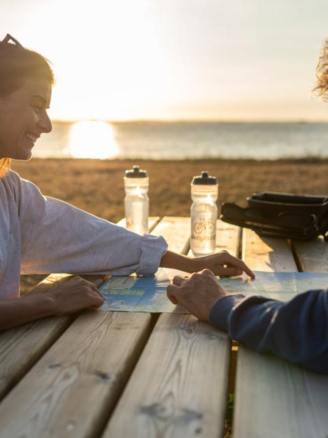 Préparation d'un itinéraire de randonnée