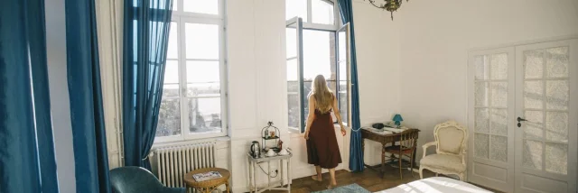 Chambre de l'Hôtel particulier Le Mercier de Montigny à Fougères