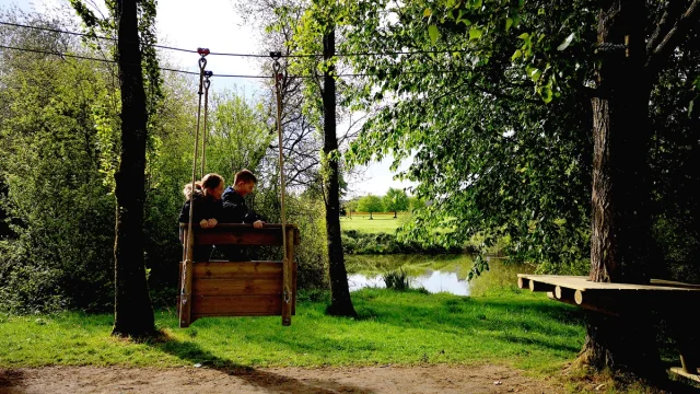parc de loisirs à Saint-Aubin-du-Cormier