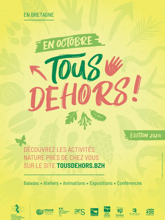Affiche événement En Octobre Tous Dehors