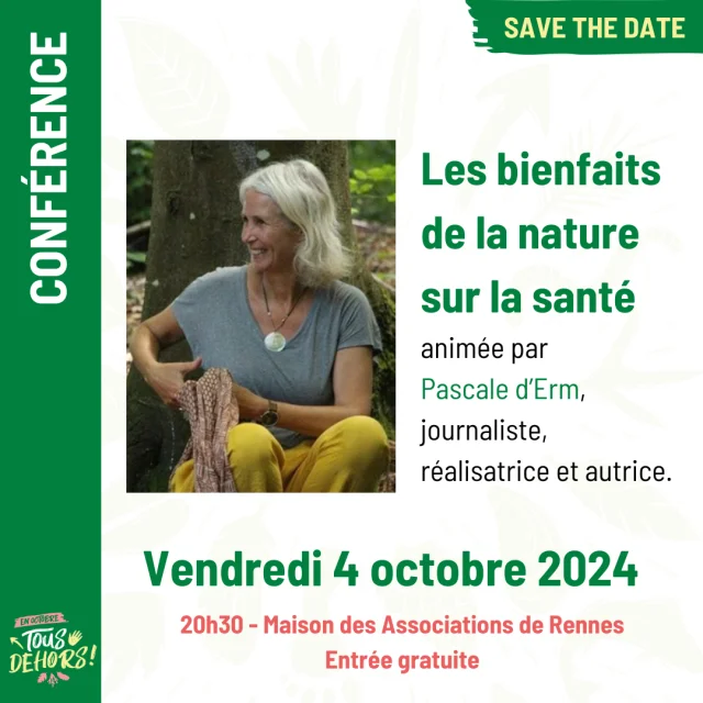 Conférence lancement événement En Octobre, Tous Dehors